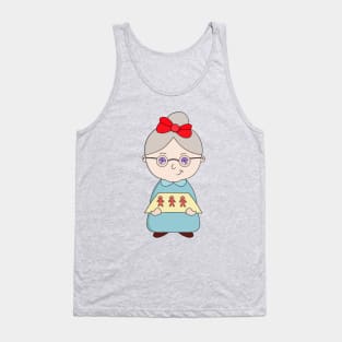 Gingerbread Grandma Tank Top